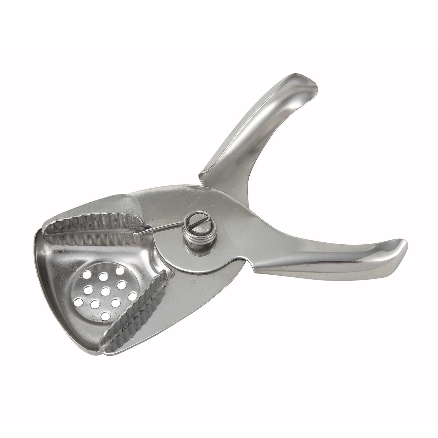 Winco LS-3 Lemon/Lime Squeezer, Stainless Steel, 6&quot;