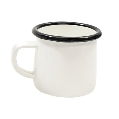 TableCraft Enamelware Collection Mug, 16 oz. - Half a Dozen