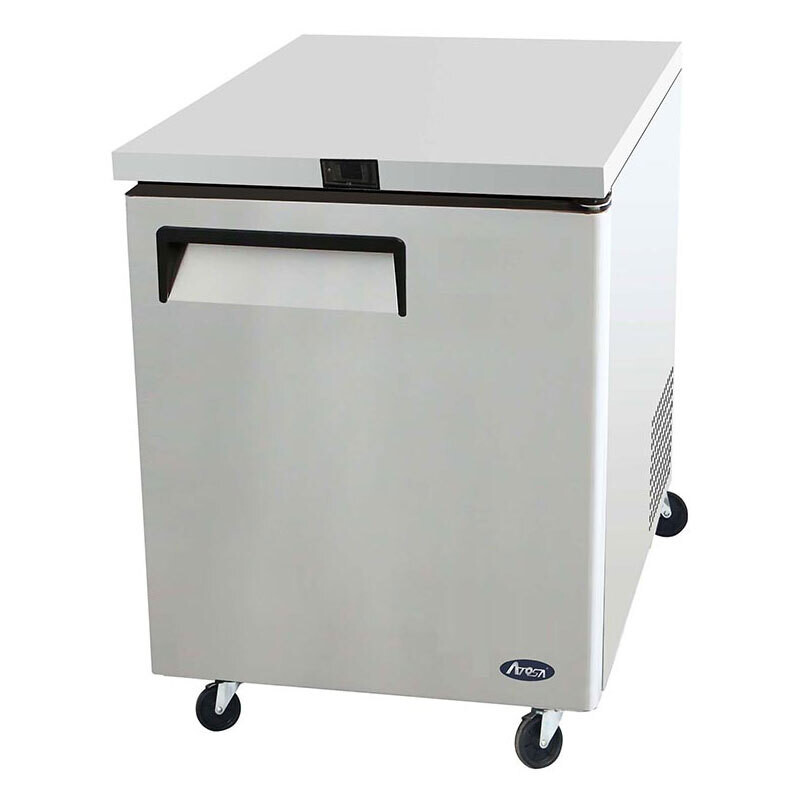 Atosa MGF8401GR Undercounter Refrigerator, reach-in, one-section, 27-9/16&quot;W x 30&quot;D x 34-1/8&quot;H,