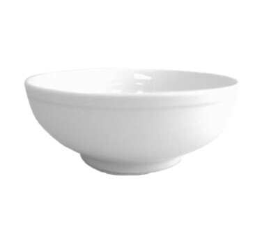 International Tableware MB-9  Menudo Bowl, 80 oz., 9-3/4&quot; dia. x 3-5/8&quot;H, round, fully vitrified, microwave &amp; dishwasher safe, lead free, stoneware, European White - 1 Dozen
