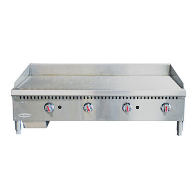 Serv-Ware SMGS-60 Countertop Griddle, Gas, 1&quot; Thick Griddle Plate