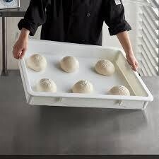 Baker's 176DB18263 Mark Heavy Duty Reinforced Bottom Dough Box, White, 18"