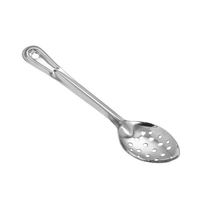 Winco BSPT11 Perforated Basting Spoon, Stainless Steel, 11"
