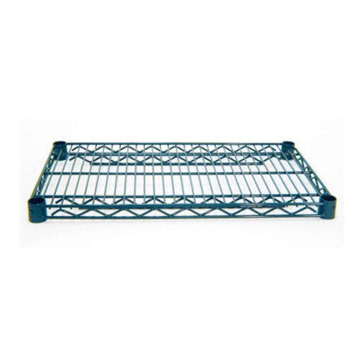 Regency EG1872KIT Special Value Wire Shelving, 72&quot;W x 18&quot;D, heavy duty, green epoxy coated, NSF