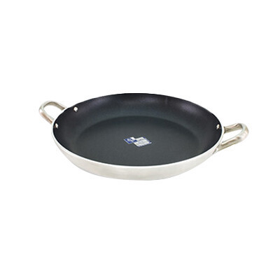 Crestware PAE18 Paella Pan, 18&quot; dia., Teflon™ Xtra non-stick coating, 3004 aluminum