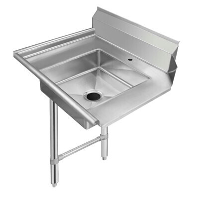 Klinger&#39;s Trading SDT-26L Soiled Dishtable, left-to-right operation, 26&quot;W x 30&quot;D,