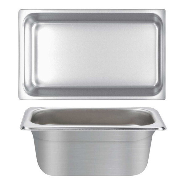 Thunder Group STPA3006  Steam Table Pan, full size, 6&quot; deep, anti-jam, 24 gauge, 18/8 stainless steel