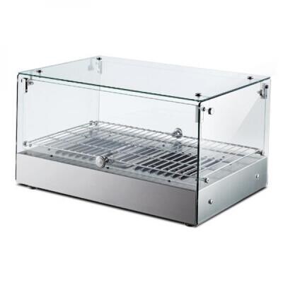 Omcan 41869 Countertop Food Warmer/Display Case, Full-Self Service