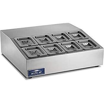 Arctic Air ACP8SQ Compact Refrigerated Counter-Top Prep Unit, 27.5&quot;W