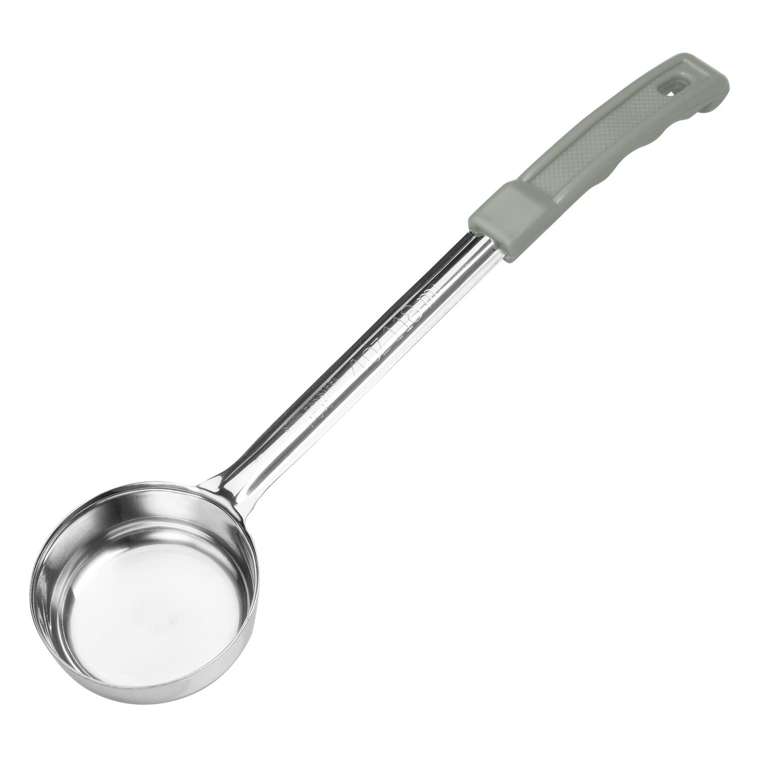 Winco FPSN-4  Food Portioner, 4 oz., solid, one-piece, stainless steel, Prime, gray,