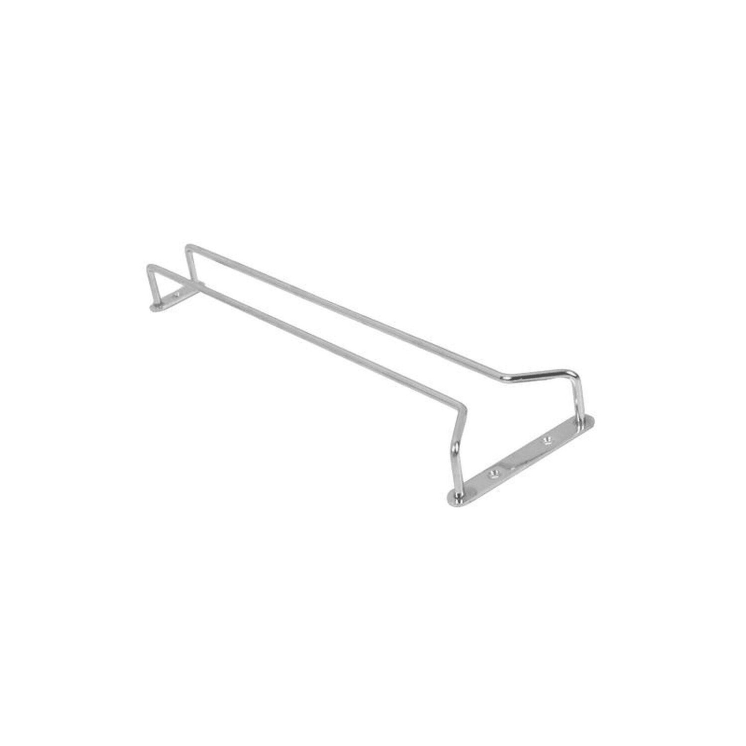Thunder Group SLKGH016C  Glass Hanger, 16&quot; long, wire, chrome-plated