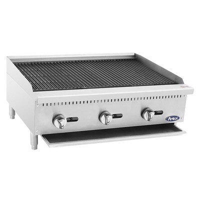 Atosa ATCB-36 Charbroiler Gas Countertop, 36&quot;