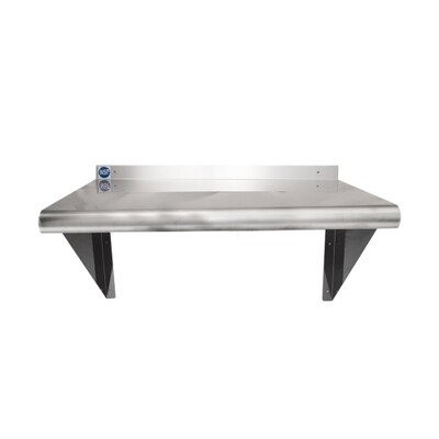 Stortec WS-1824 Wall-Mounted Shelf, 24" W x 18" D