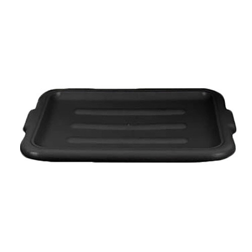 Thunder PLBTC001B Bus Box Cover, stackable, high-density polyethylene, black