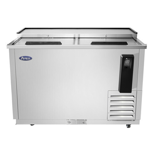 Atosa MBC50GR Bottle Cooler, 49.4&quot;W x 27.8&quot;D x 36.62&quot;H, self-contained side mount refrigeration,11.7 cu. ft