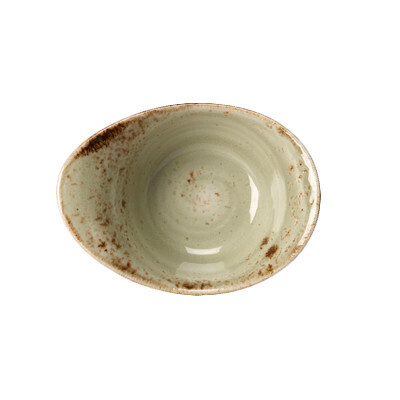 Steelite 11310525 Freestyle Body Bowl, Craft Green, 5&quot; dia., 4 oz. - 1 Dozen