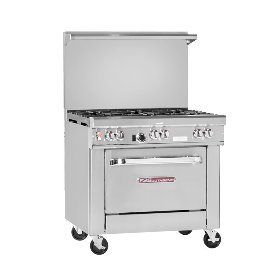 Southbend X-4361D Ultimate Restaurant Range, Gas,  36&quot; W