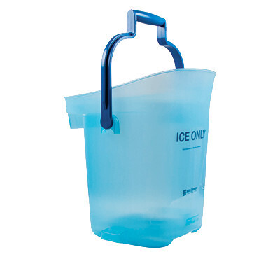 San Jamar SILD6000 Dual-Grip Light Duty Ice Tote, 6 gal.