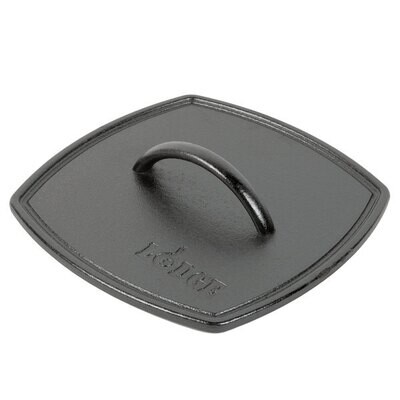 Lodge LPP3 8 1/4” Cast Iron Panini Press