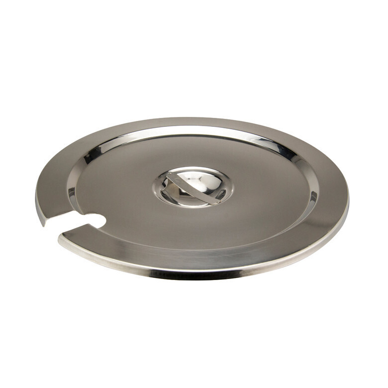 Winco INSC-11M  Inset Cover For 11 qt., Heavy Weight Stainless Steel, Mirror Finish