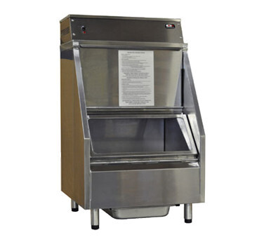 Carter-Hoffman CW2E Bulk Chip Warmer  stainless steel construction, approx. 22 gallons, 4&quot; legs,