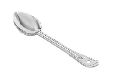 Vollrath 46990 Solid Basting Spoon, Stainless Steel, 18"