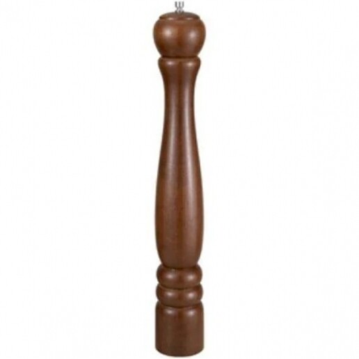 Winco WPM-18  Pepper Mill, 18&quot;H, zinc alloy grinder, rubberwood