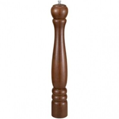 Winco WPM-18  Pepper Mill, 18"H, zinc alloy grinder, rubberwood