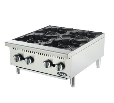 Atosa ACHP-4  Cookrite Hotplate, Countertop, Gas, 4 Burners