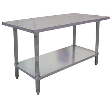 Omcan 17588 Elite Series Work Table 60&quot; W x 30&quot; D X 34&quot; H,