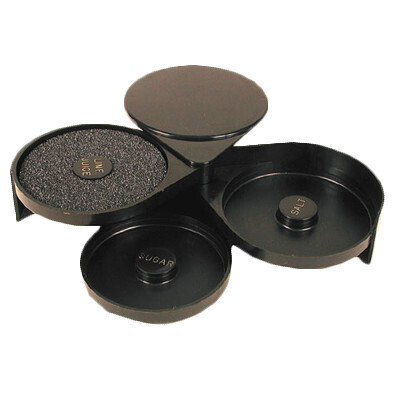 Royal Industries ROYGLAS RIM Margarita Glass Rimmer, 3-tier