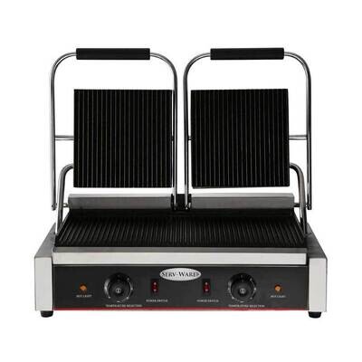 Serv-Ware EPG-200-GG Double Panini Grill,  Electric