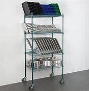 Regency EG2436D1C 24&#39;&#39; x 36 Green Epoxy Drying Rack
