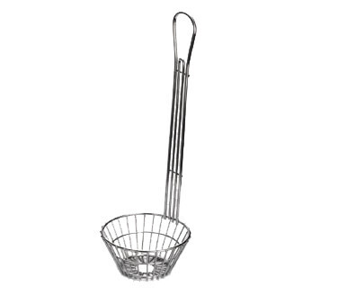 TableCraft 4039 Taco Salad Shell Basket, 5.5&quot; Basket, 15&quot; Handle