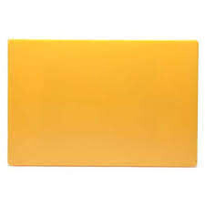 Royal Industries ROY CB 1824 Y Cutting board 18" X 24" X 1/2" Yellow