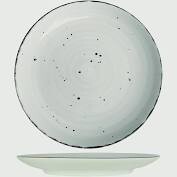 International Tableware RT-8-ST Plate, 9&quot; dia., round, coupe, microwave &amp; dishwasher safe, lead free, ceramic, stone - 2 Dozen