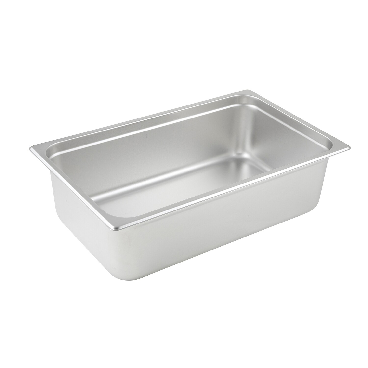 Winco SPJL106  Anti-Jamming Steam Table Pan, Full Size, Stainless Steel, Standard Weight, 6&quot; Deep
