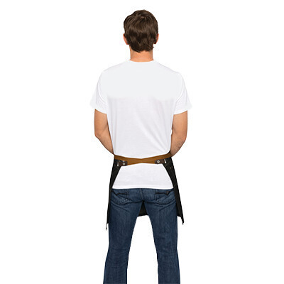 Chef Works AHS01BLK0 Berkeley Bistro Apron, Black Indigo