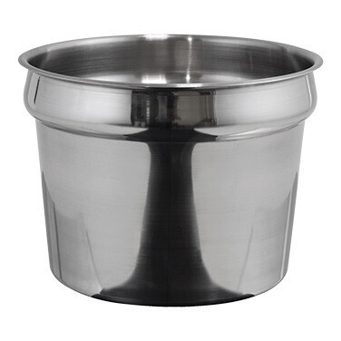 Winco INS-11.0M  Inset for Steam Table, Heavy Weight Stainless Steel, Mirror Finish, 11 qt.