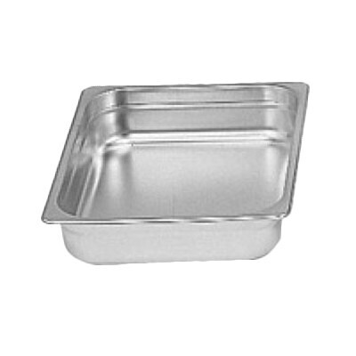 Thunder STPA3122 Steam Table Pan, 1/2 size, 2-1/2&quot; deep, anti-jam, 24 gauge, 18/8 stainless steel