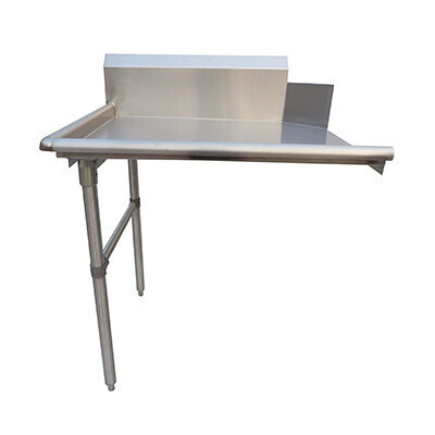Klinger&#39;s CDT-36L Trading Clean Dishtable, 36&quot;, Right-to-Left Operation