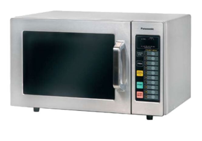 Panasonic NE-1064F PRO Commercial Microwave Oven, 1000 Watts, 0.8 cu. ft. capacity