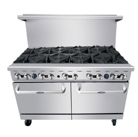 Atosa AGR-10B-LP Cook Rite Range, LP gas, 60&quot;W, (10) 32,000 BTU open burners