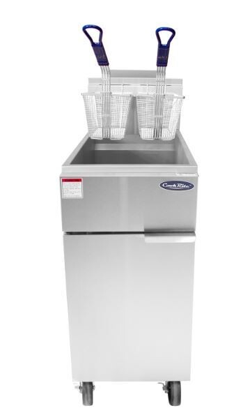 Atosa ATFS-40-NG CookRite Fryer, natural gas, floor model, 40 lb. capacity,