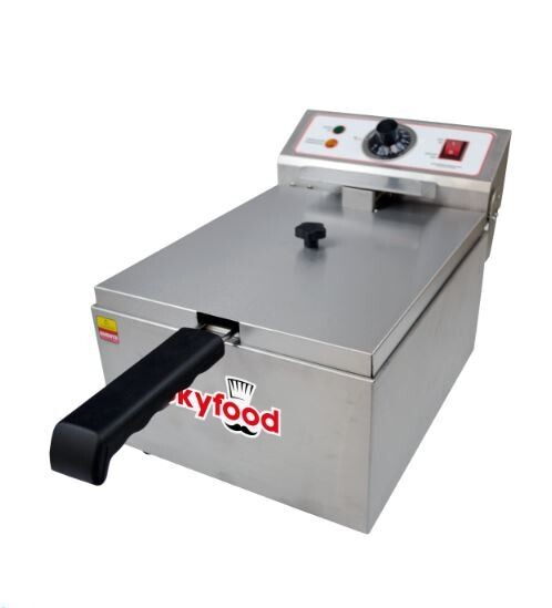 Skyfood FE-10-N Fryer, electric, countertop, full pot, 10 lbs fat capacity fry pot