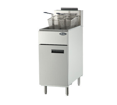 Atosa ATFS-50 LP  CookRite Fryer, LP gas, floor model, 50 lb. capacity,