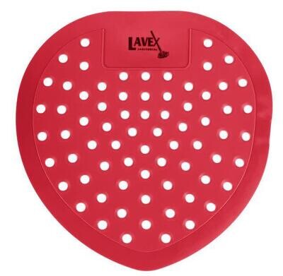 Lavex Janitorial 9991647CHERRY  (12-DS) Cherry Scent Deodorized Urinal Screen - Each