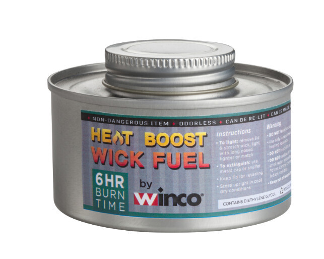 Winco C-F6  Chafing Fuel, 6 hour, wick-type, twist cap, use with chafing dishes &amp; beverage urns