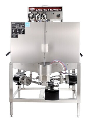 CMA Dishmachines B Energy Mizer® Dishwasher, door type, 44&quot; W, double rack, low temperature chemical sanitizing , (80) racks/hour,