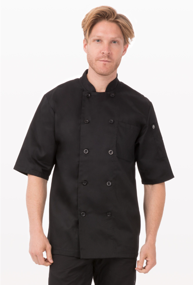 Chef Works BLSS-BLK Chambery- Black